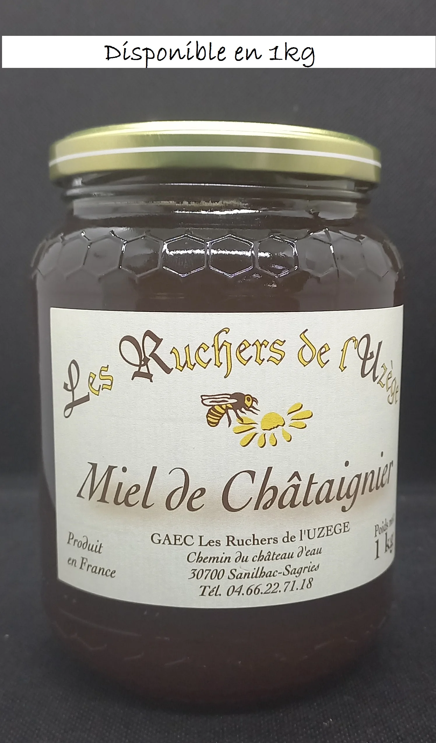 Miel de Châtaigner 500g – Image 2