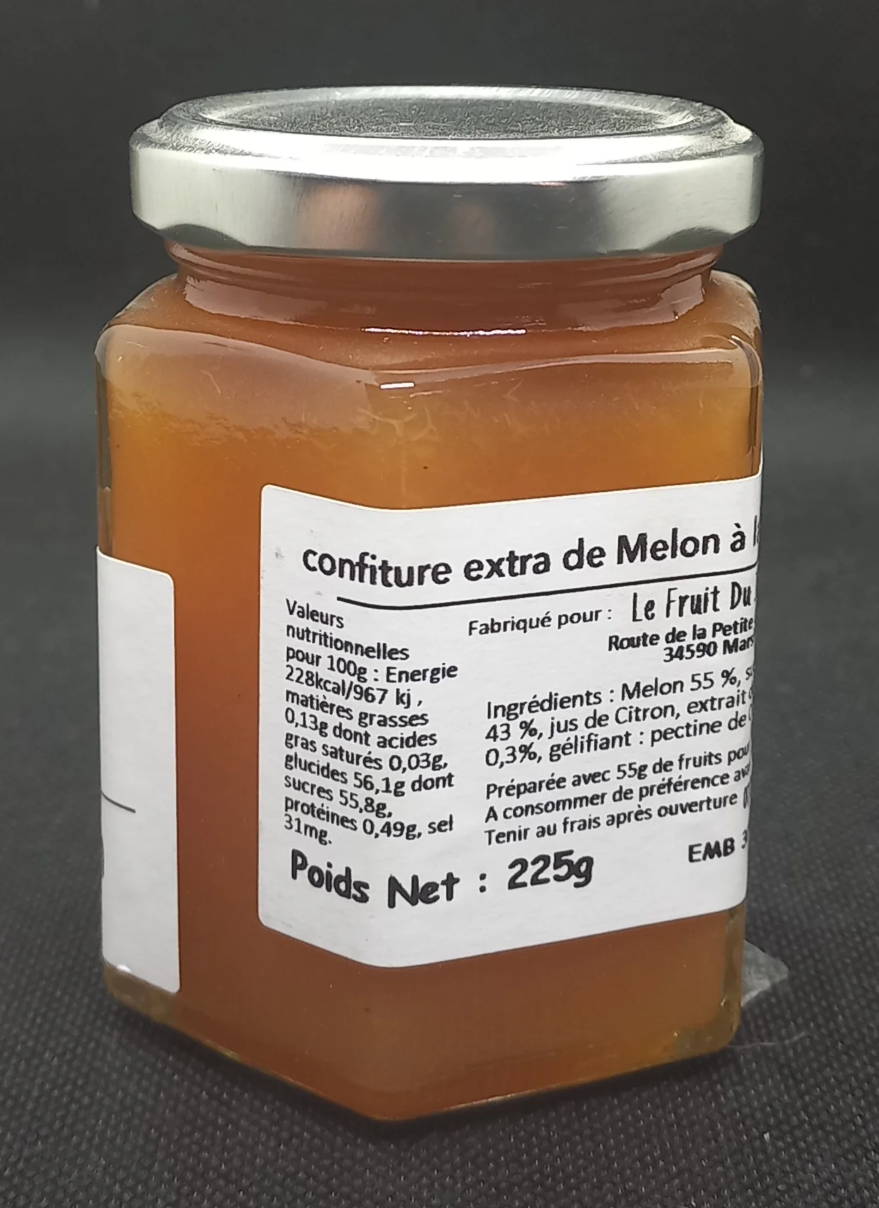 Confiture de Melon à la vanille – Image 2