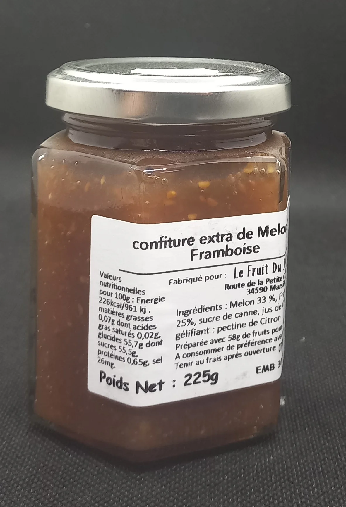 Confiture de Melon Framboise – Image 2