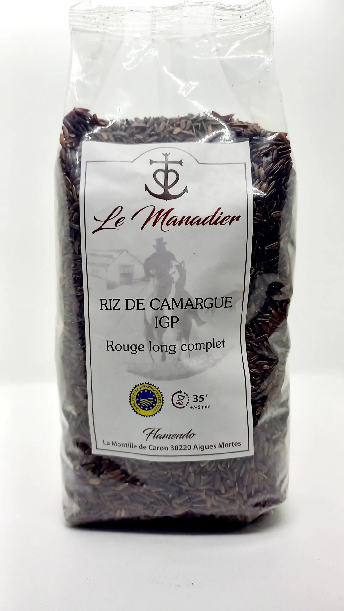 Riz de Camargue IGP Rouge étuvé 1kg