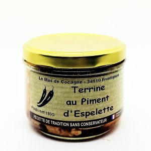 Terrine au piment d'Espelette