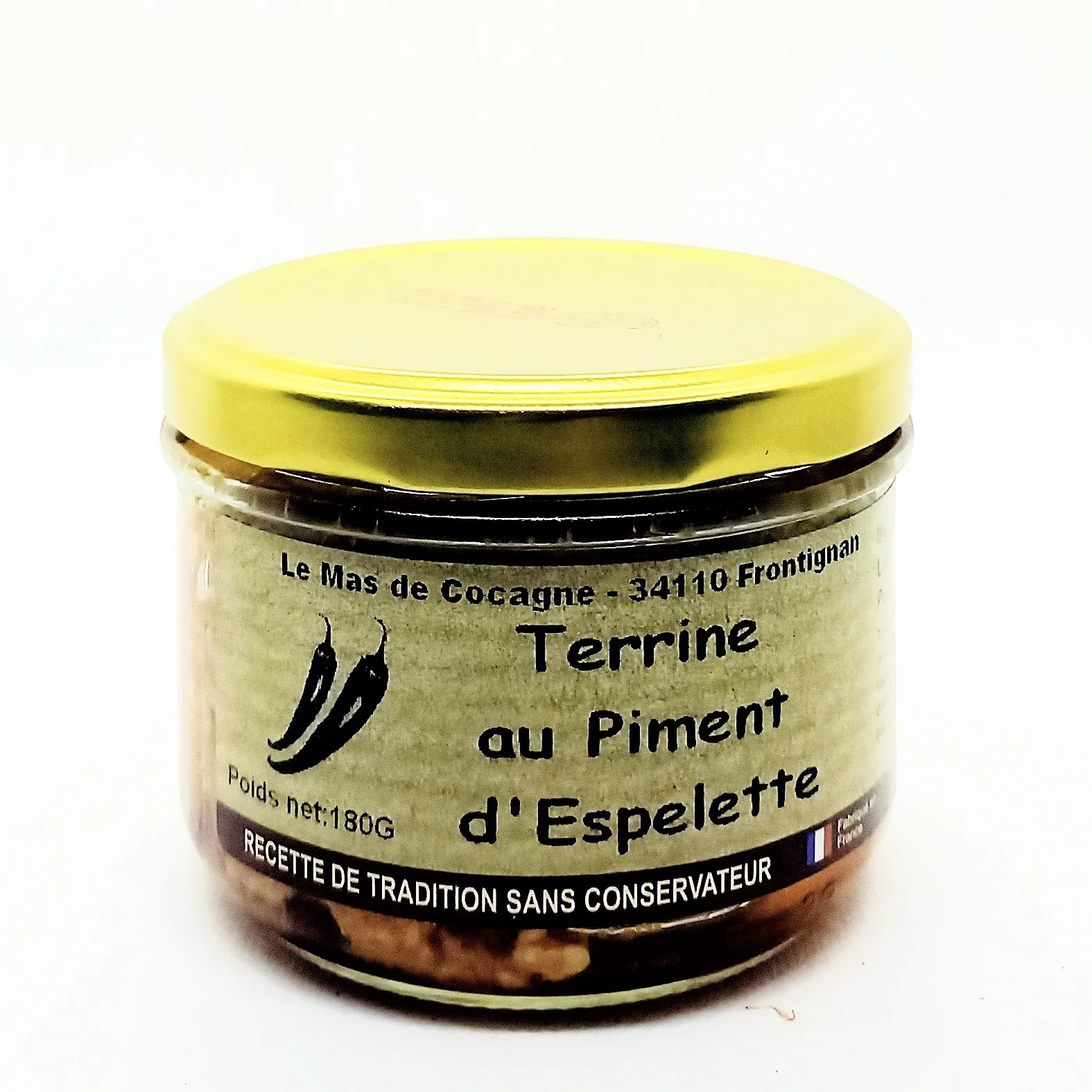 Terrine au piment d'Espelette