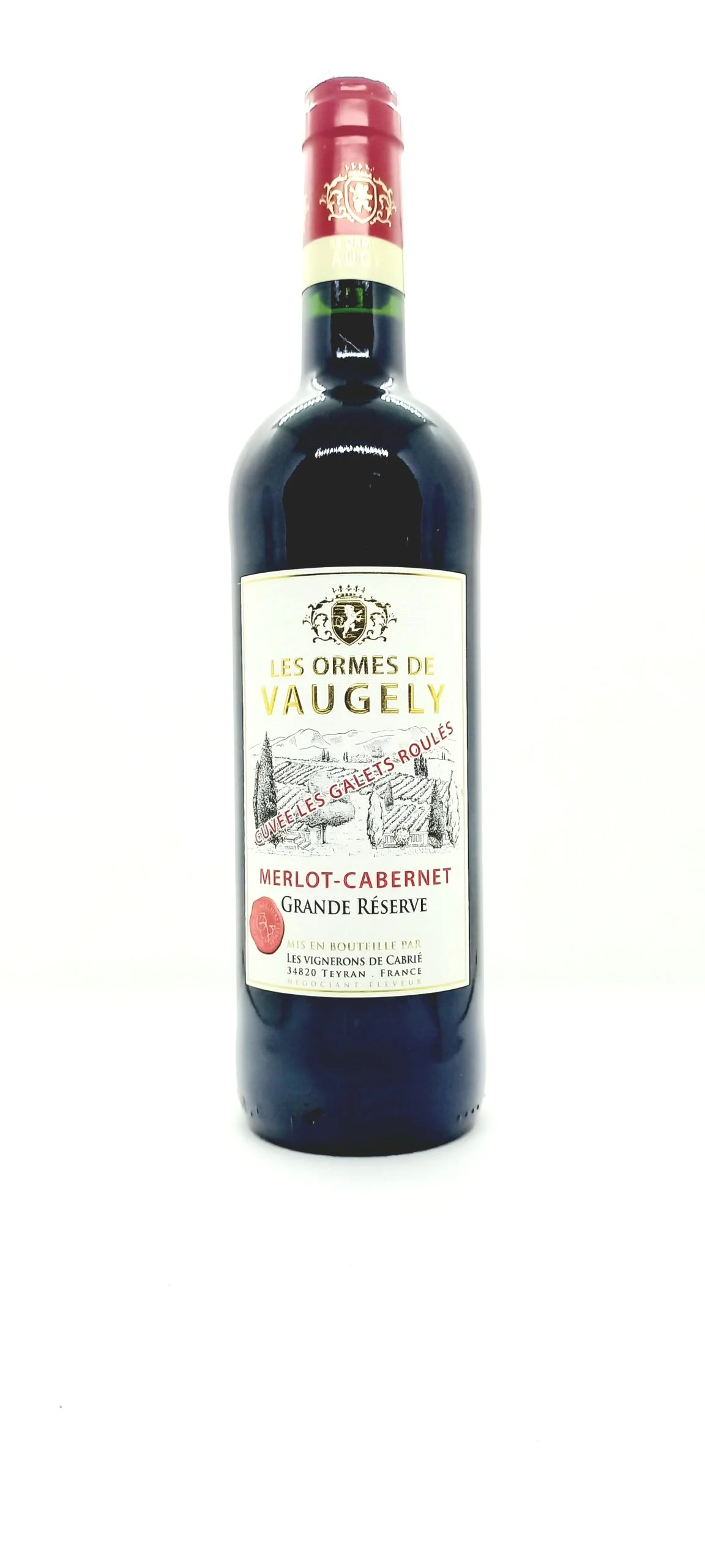 Vin Les Ormes de Vaugely Merlot - Cabernet