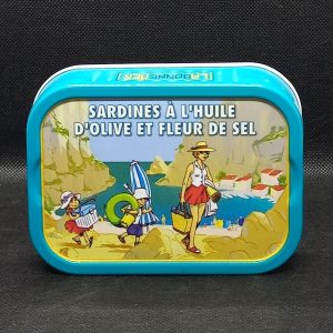 Sardines à l'huile d'olive - fleur de sel