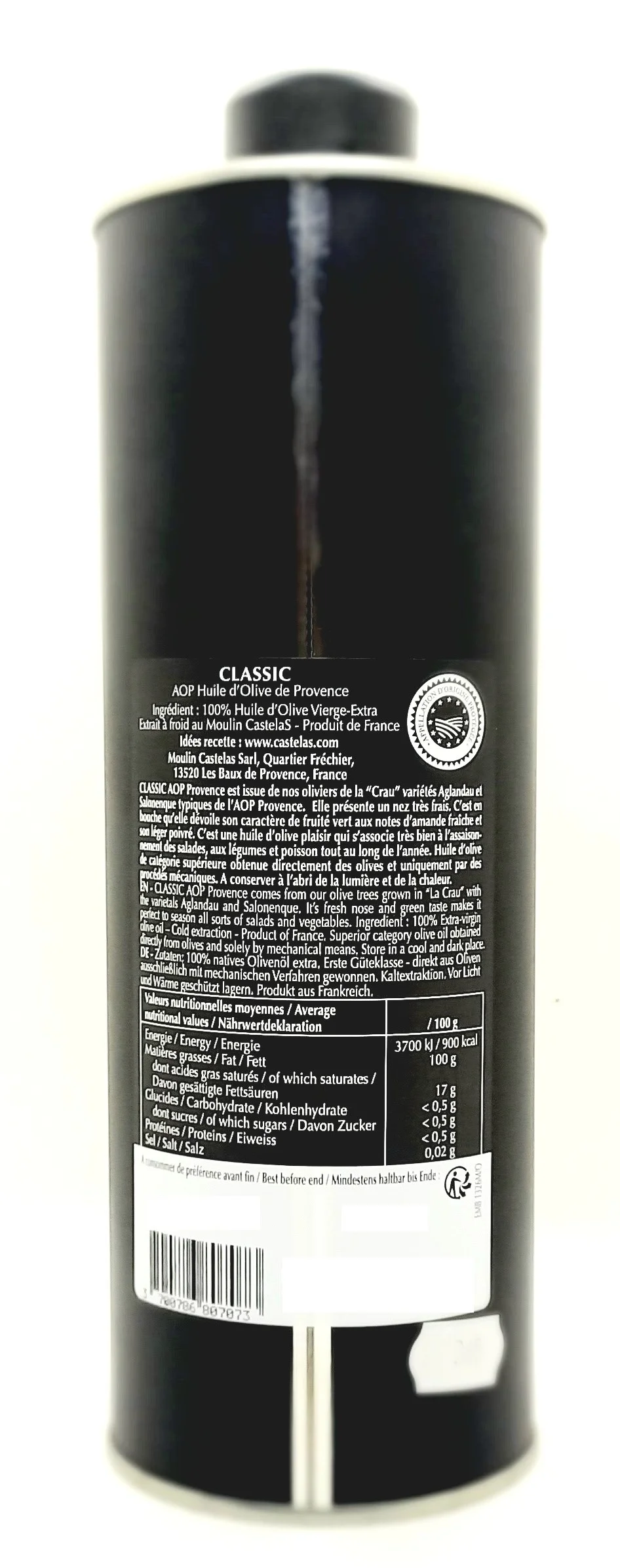 Huile d'Olive Vierge extra Castelines 250ml – Image 2