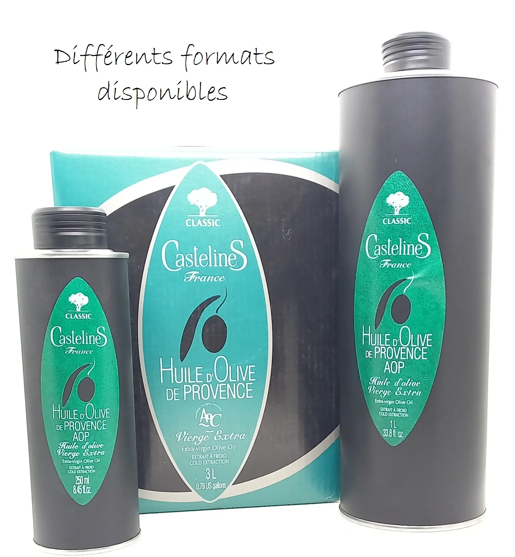 Huile d'Olive Vierge extra Castelines 250ml – Image 3
