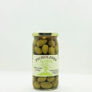 Olives vertes Picholine du Gard 200g