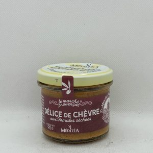 Verrine de Chèvre aux Tomates séchées - 90g